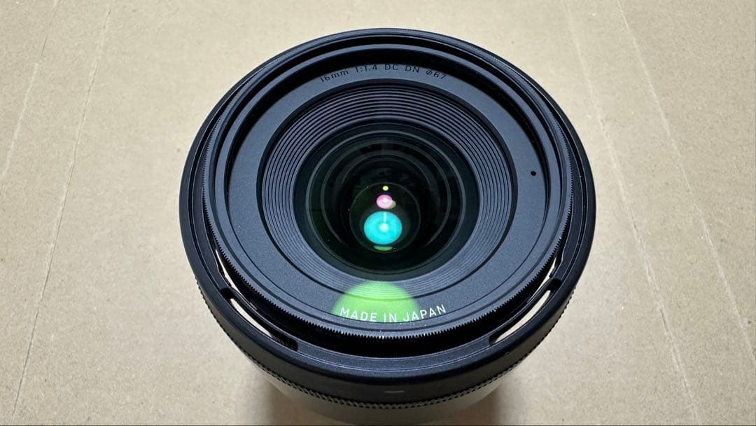 Sigma 16mm f1.4 dc dn EF-M マウント
