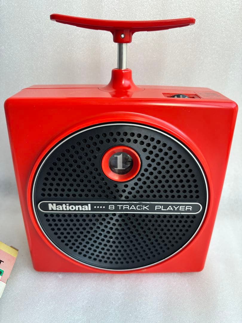 【動作確認済】National ナショナル　カラオケ用8　RQ-8 昭和　レトロ