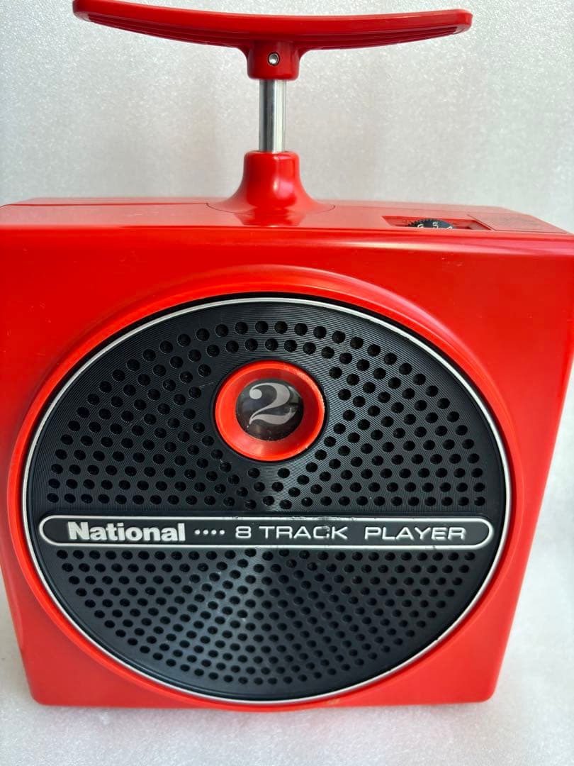 【動作確認済】National ナショナル　カラオケ用8　RQ-8 昭和　レトロ
