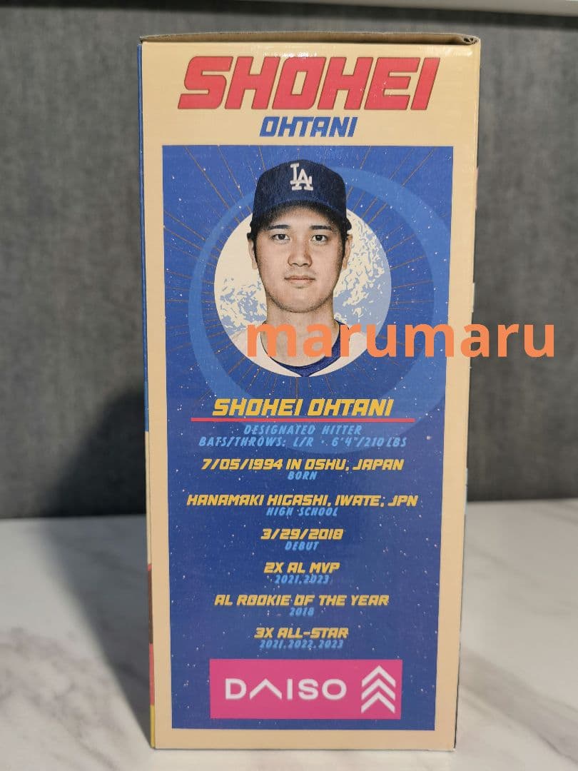 [本物]8月28日来場者限定 大谷翔平&デコピン ボブルヘッド ドジャース ⑥