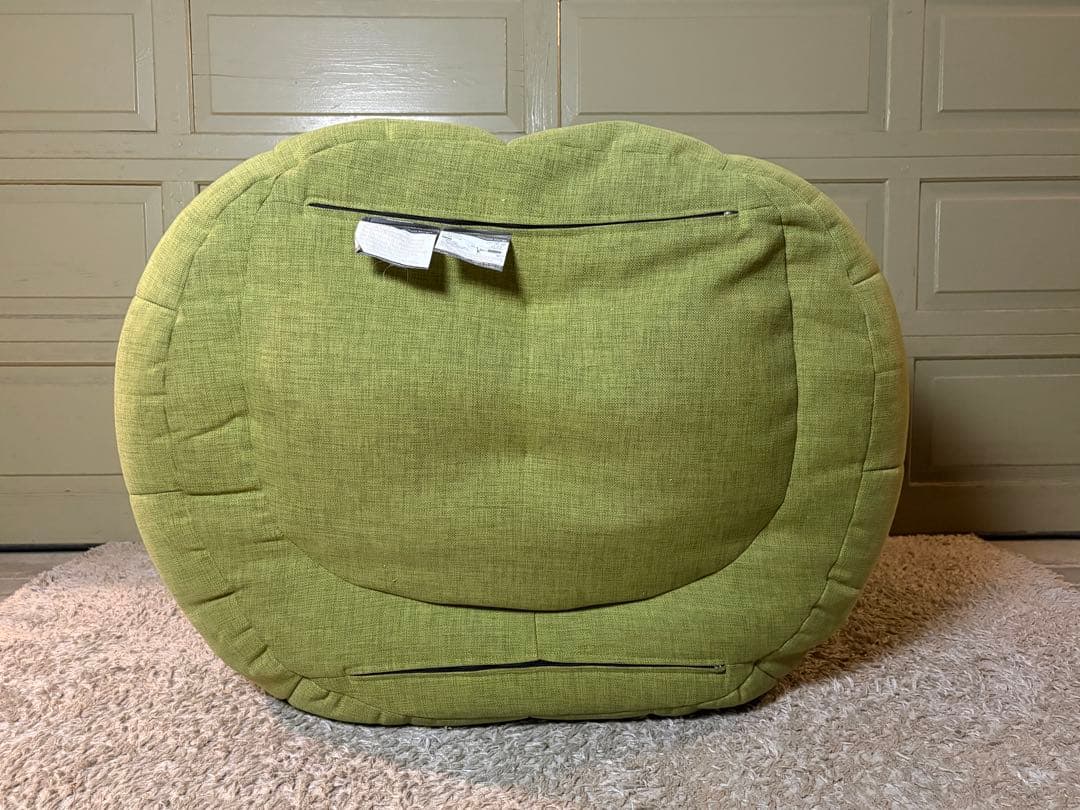 アンビエントラウンジ バタフライソファ ライムグリーン ビーズソファ