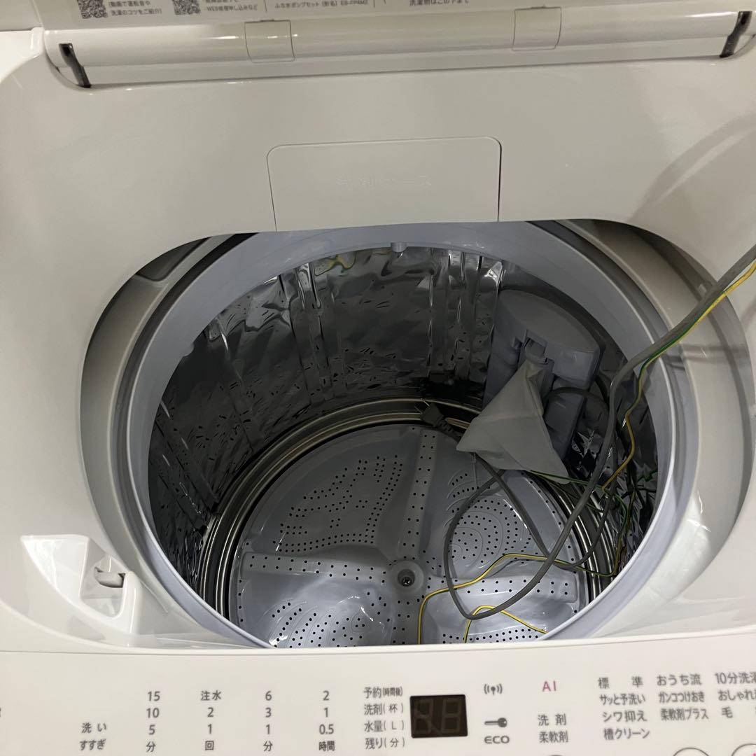 4178 SHARP 縦型洗濯機 ES-SW10K-W 白 ホワイト