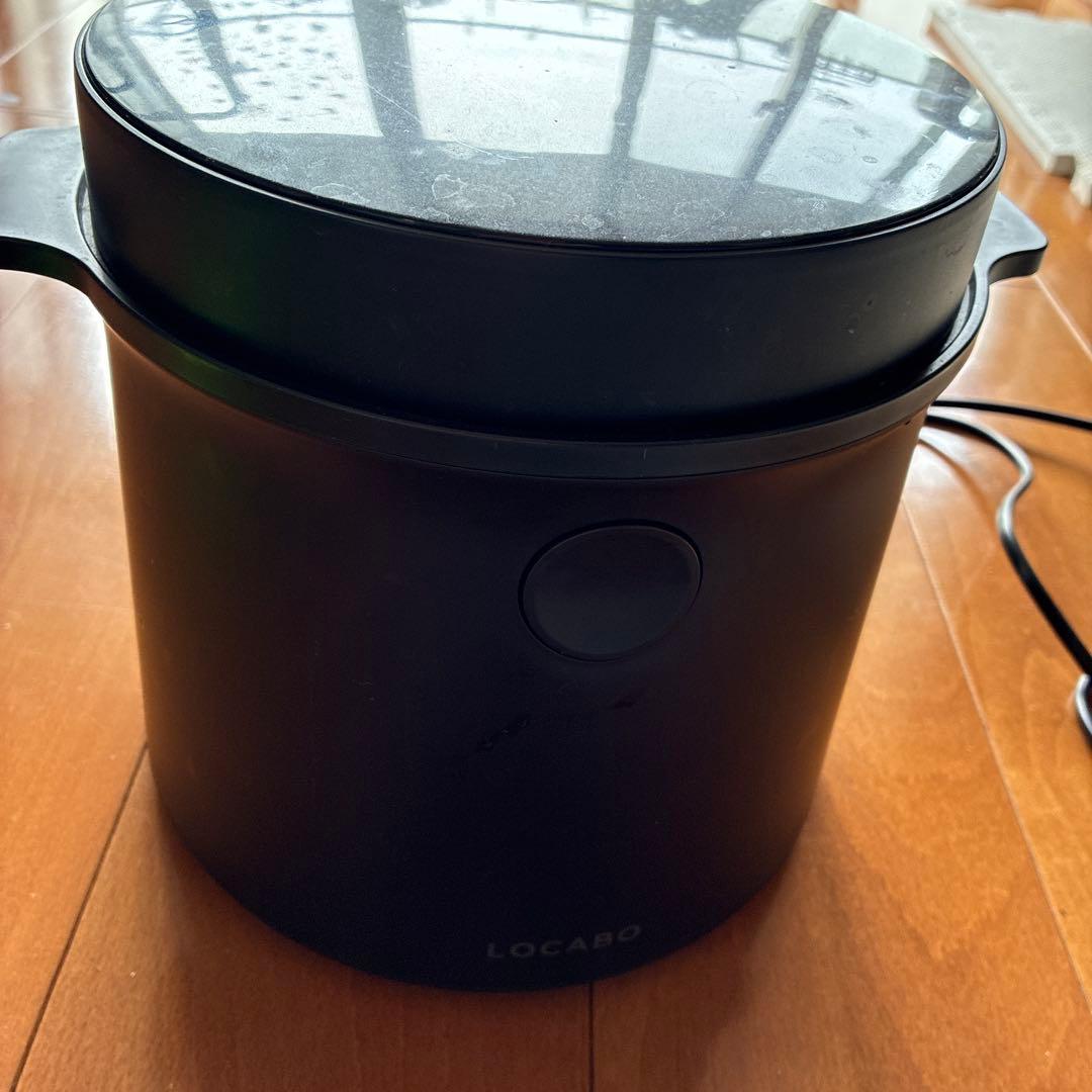 LOCABO 電気炊飯器 JM-C20E-B