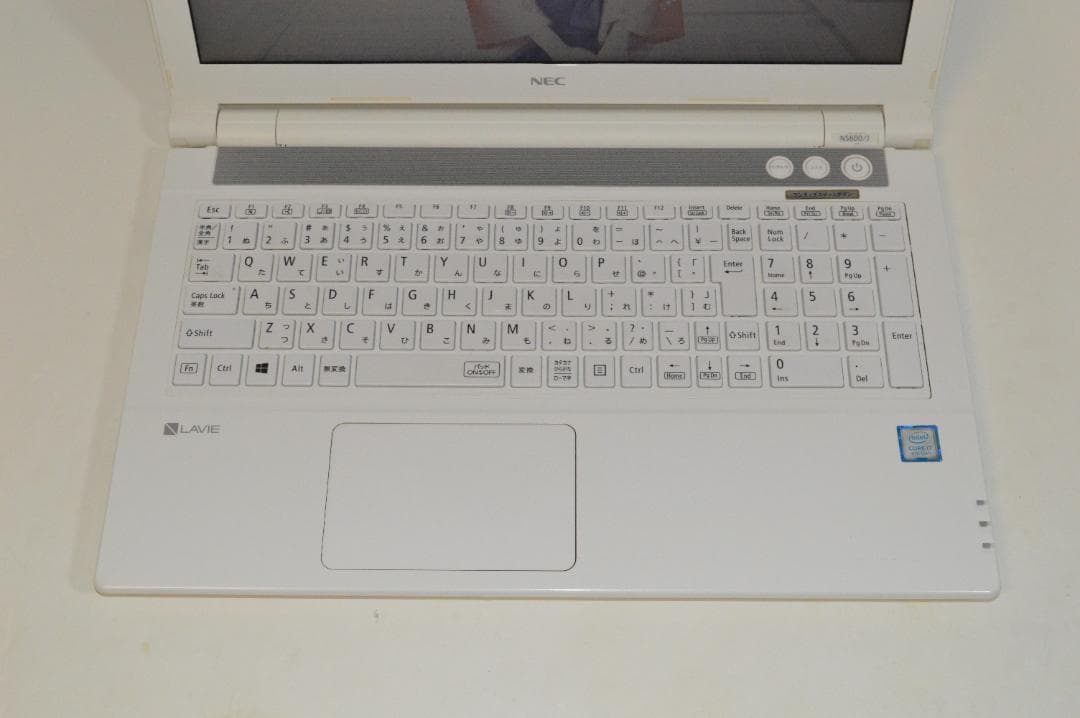 ホワイトLAVIE第8世代Corei7/32G/新品SSD1TB BD再生