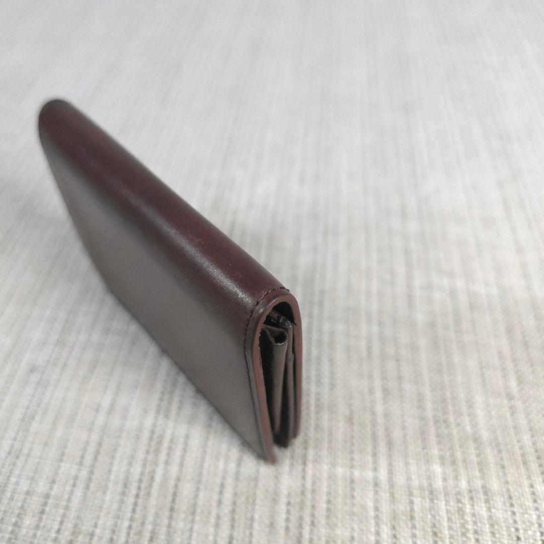 限定品　GANZO　ガンゾ　コードバン 通しマチ　名刺入れ　ブラウン