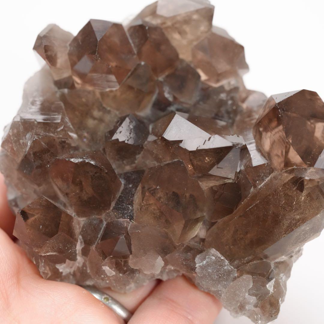 【チョコレートカラー】スモーキークォーツ スイス産 80×73×34mm