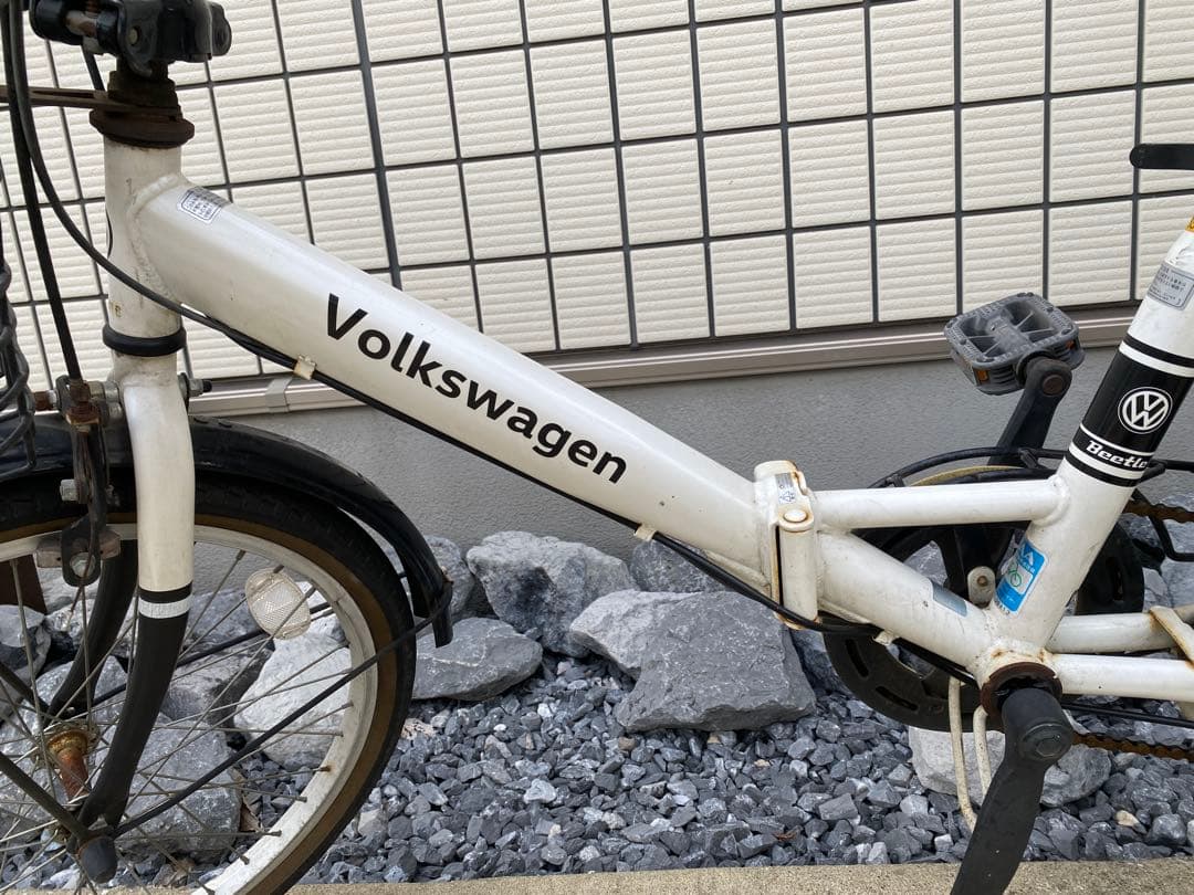 フォルクスワーゲン 折りたたみ自転車 キャリーバッグ付き