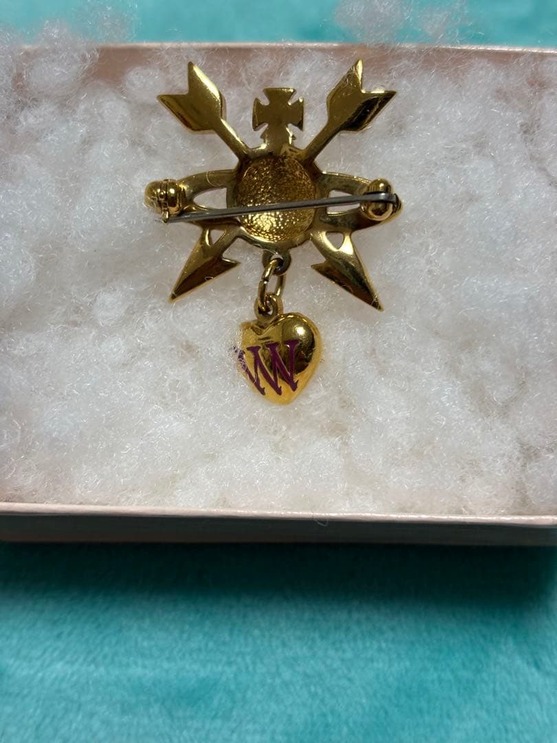 美品✨Vivienne Westwood ゴールドブローチ