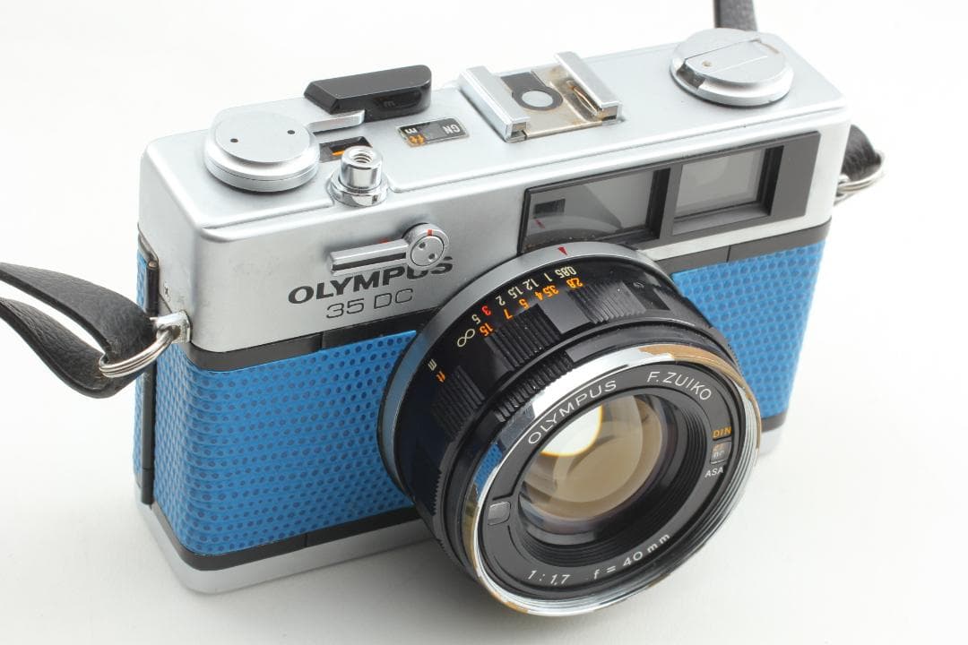 [極 美品、ブルー] オリンパス 35 DC 40mm f1.7 #1345