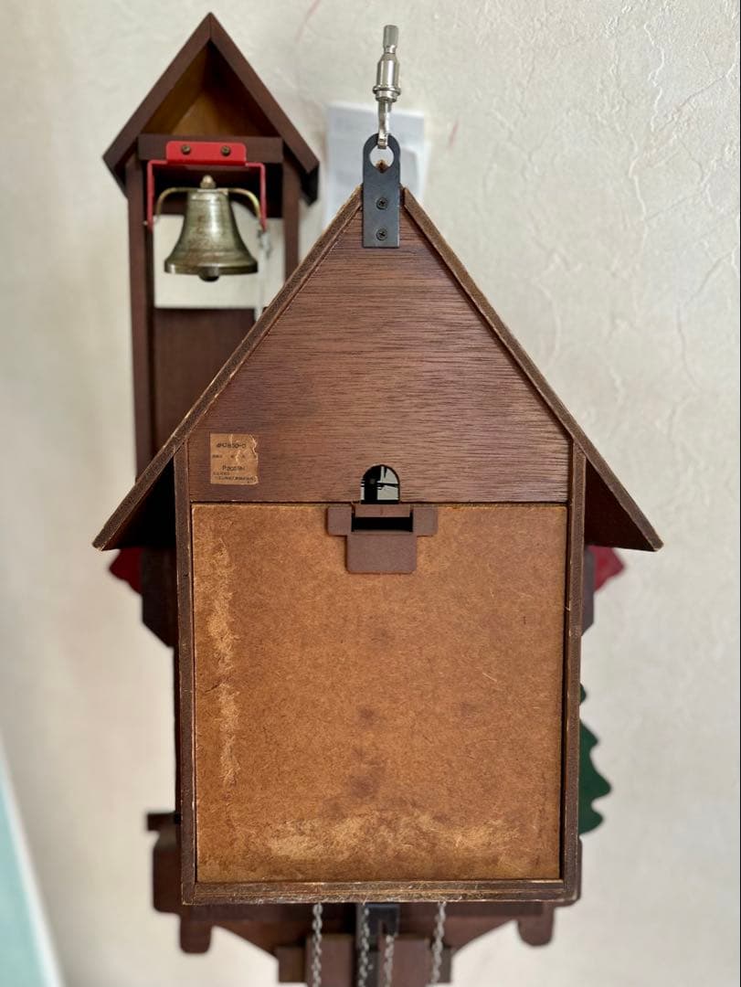 CITIZEN カッコーチロリアン　鳩時計　ふいご式クオーツ　彩色仕上　完動品