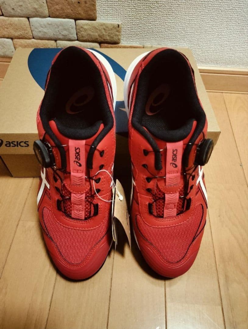 アシックス/asics/CP-219/25.5/BOA/Red安全靴
