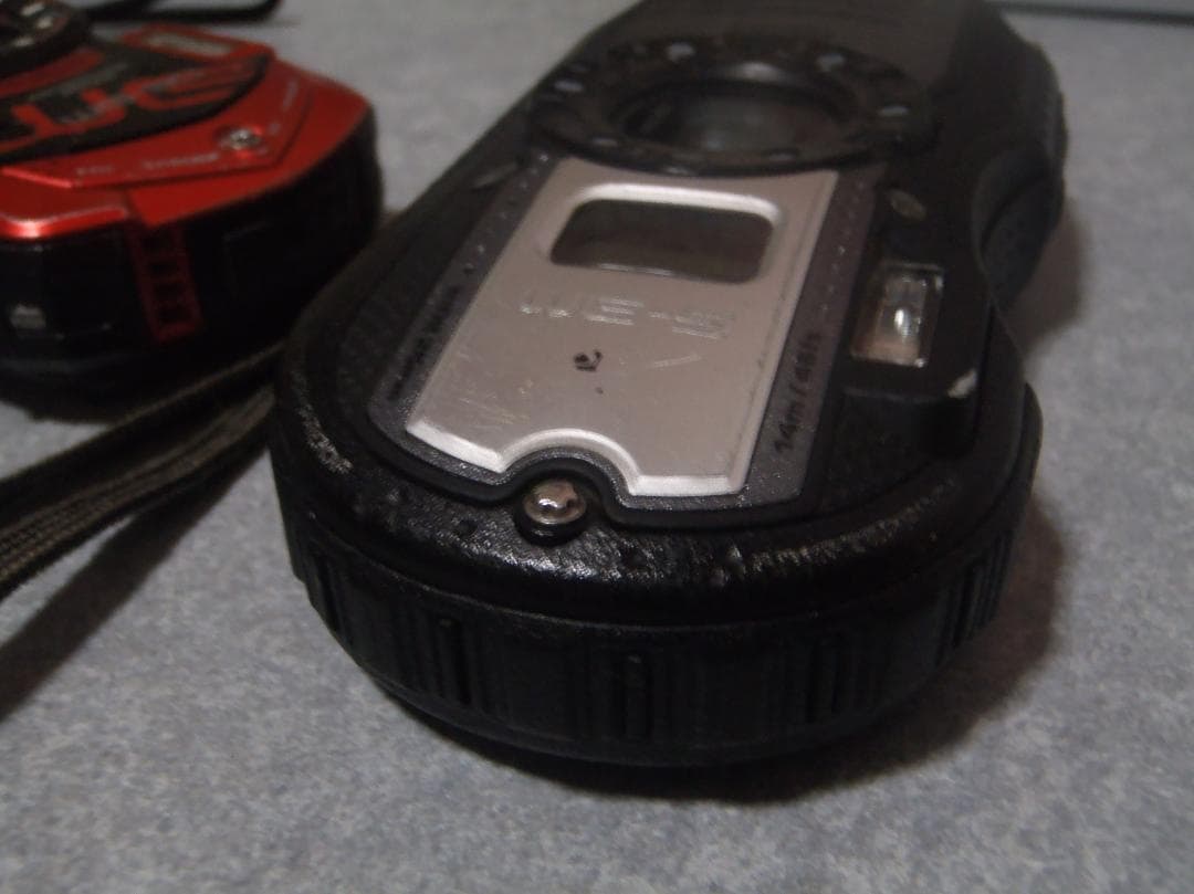 ❤️動作品❤️リコー★WG-5★GPS❤️人気色 銀★防水カメラ