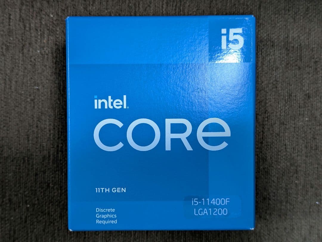 i5 11400F/B560M-PLUS/DDR4 32Gb　パーツセット