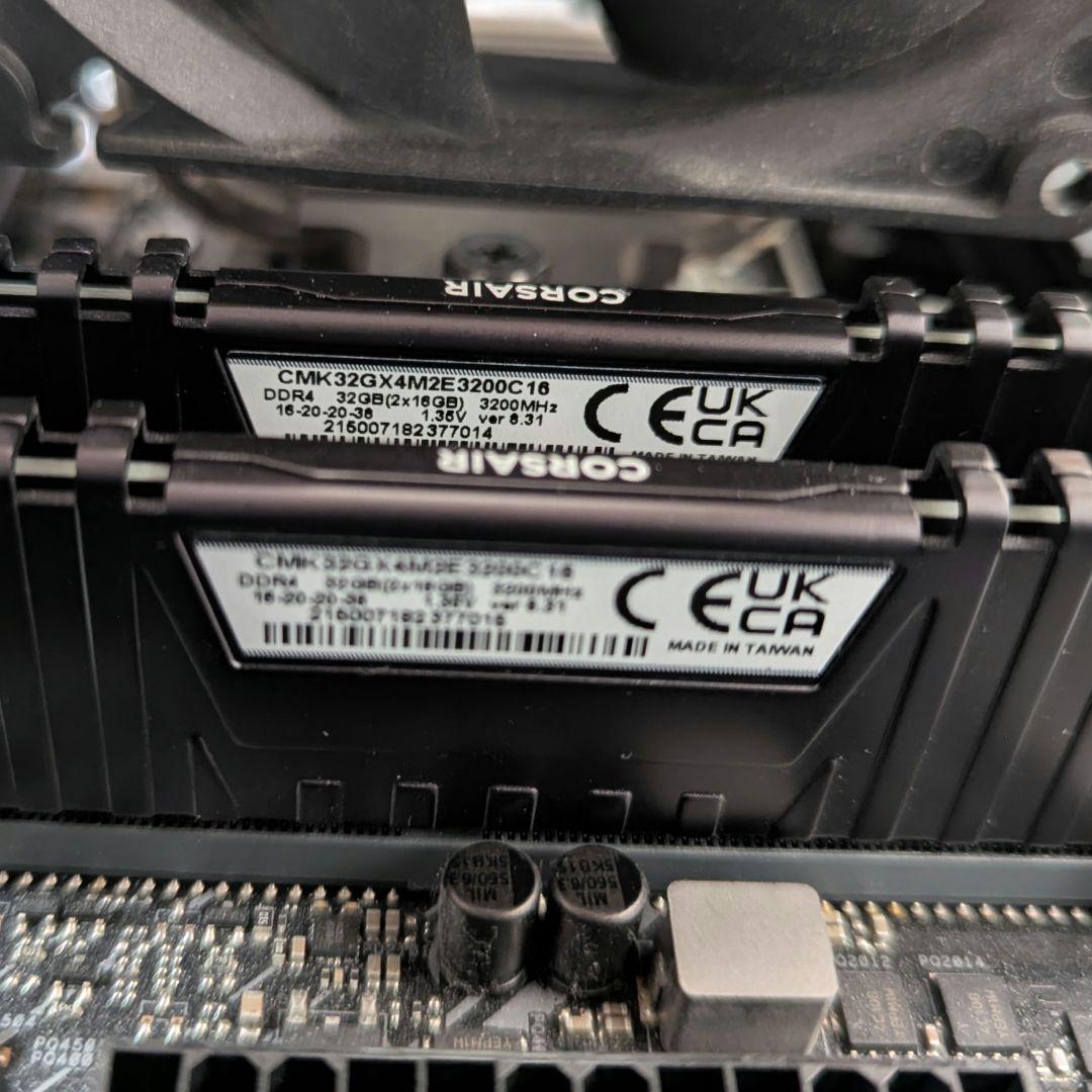 i5 11400F/B560M-PLUS/DDR4 32Gb　パーツセット