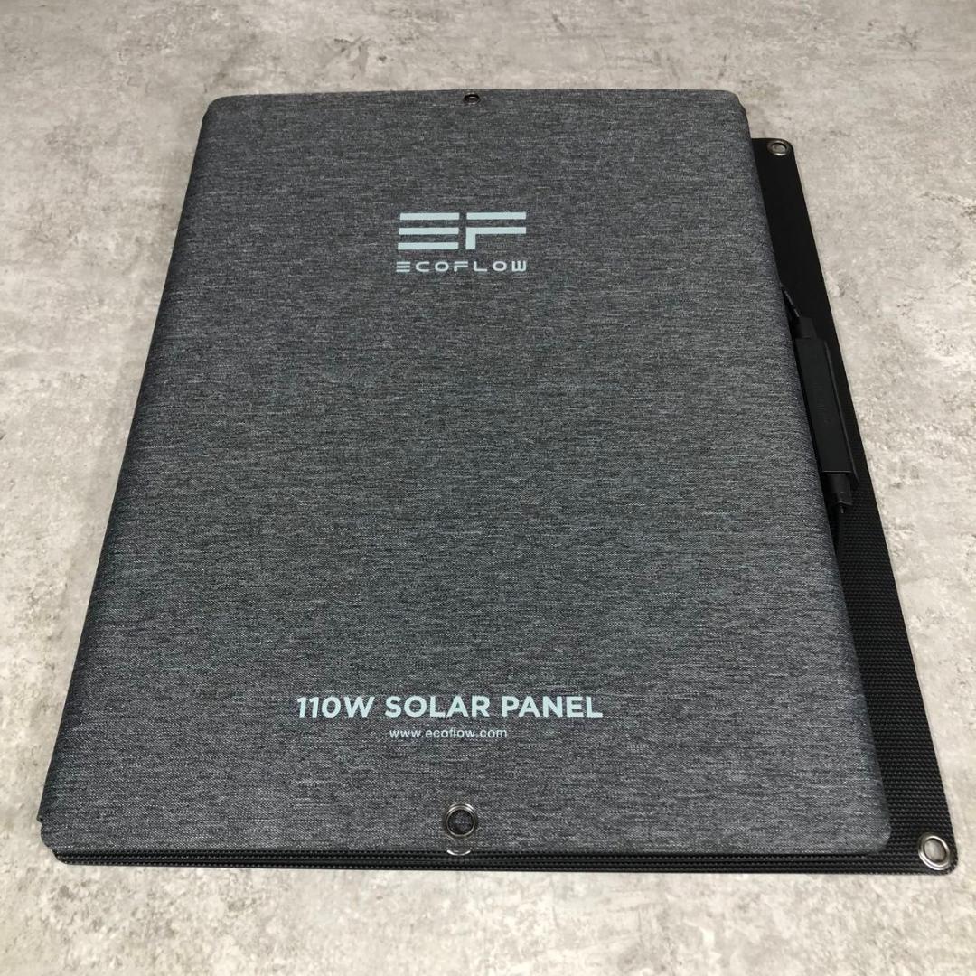 未使用 ECOFLOW エコフロー ソーラーチャージャー　110W 折りたたみ