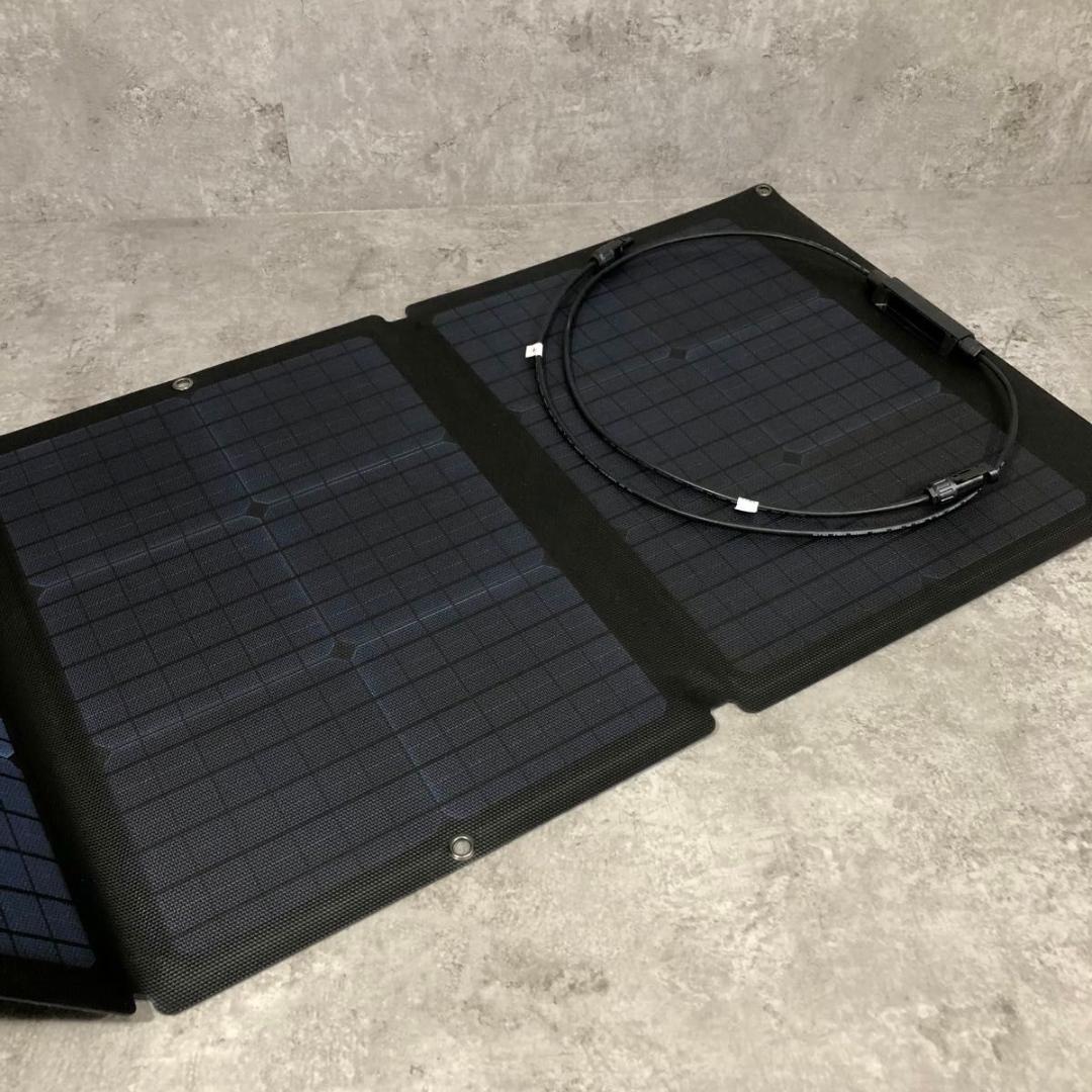 未使用 ECOFLOW エコフロー ソーラーチャージャー　110W 折りたたみ