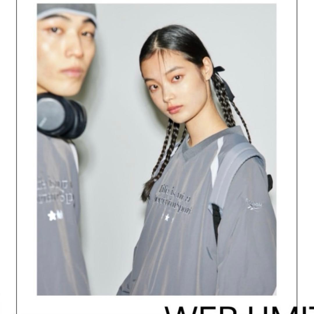 m-zk.1s　Vネックプルオーバー、カーゴパンツセット