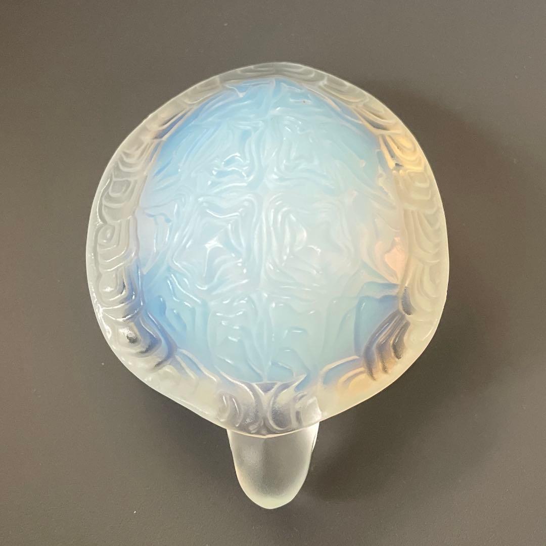 ラリック LALIQUE 亀 オブジェ ガラス クリスタル フィギュリン