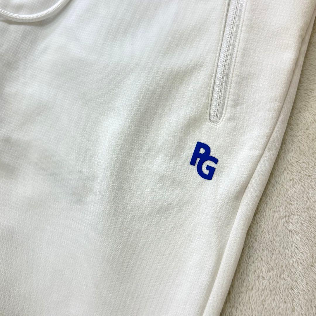 PEARLY GATES 立体PGロゴ ウエストゴム ストレッチ ゴルフパンツM