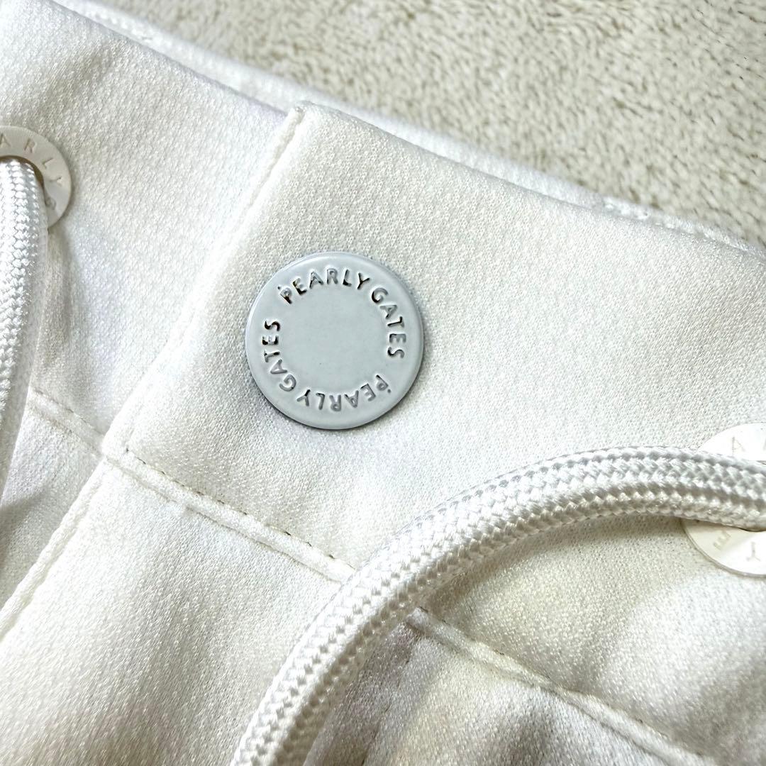 PEARLY GATES 立体PGロゴ ウエストゴム ストレッチ ゴルフパンツM