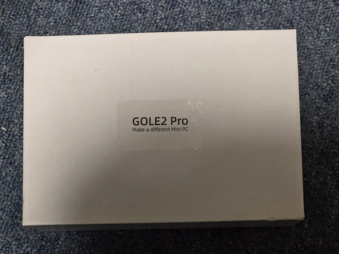 m*a様 Gole2proバッテリー版5.5インチ ミニPC 16g+256g