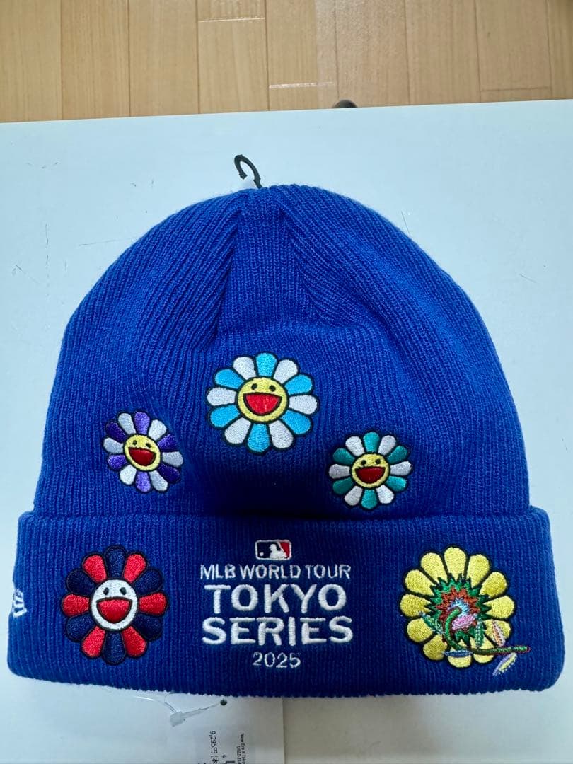 村上隆 MLB Tokyo Series ドジャース カブス ニット帽 2点