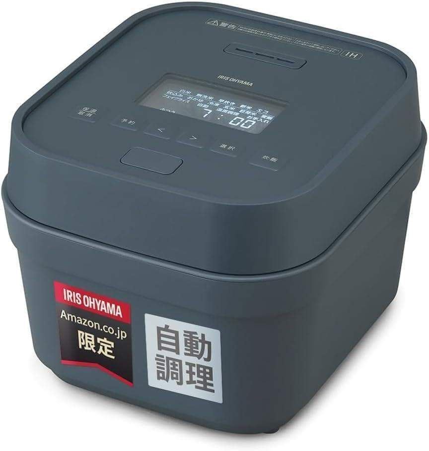 新品未開封　アイリスオーヤマ IH炊飯器 RC-IGA50AZ-DA　②