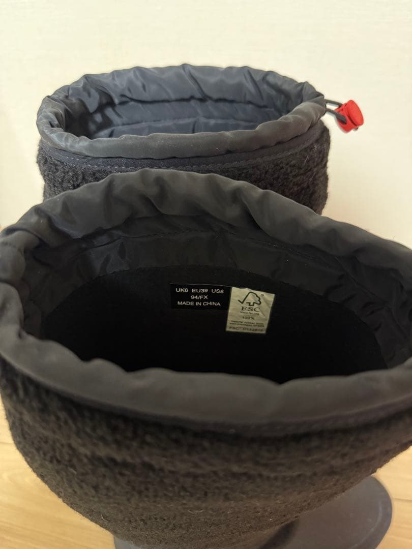 HUNTER 防水ボアロングブーツ ブラック　25センチ