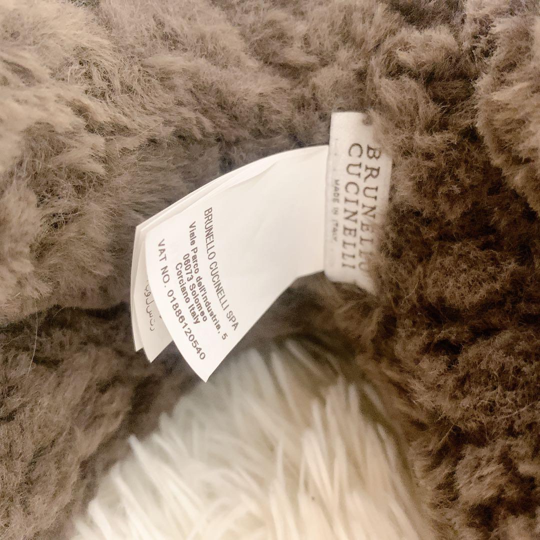 ブルネロクチネリ ヤギ ぬいぐるみ カシミヤ モヘア 希少 超レア オブジェ