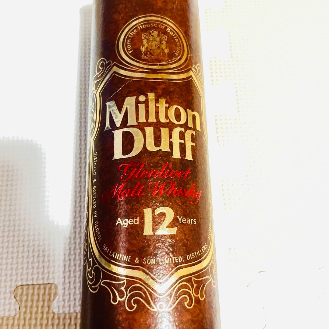 【古酒】 ミルトンダフ モルトウイスキー 12年 750ml