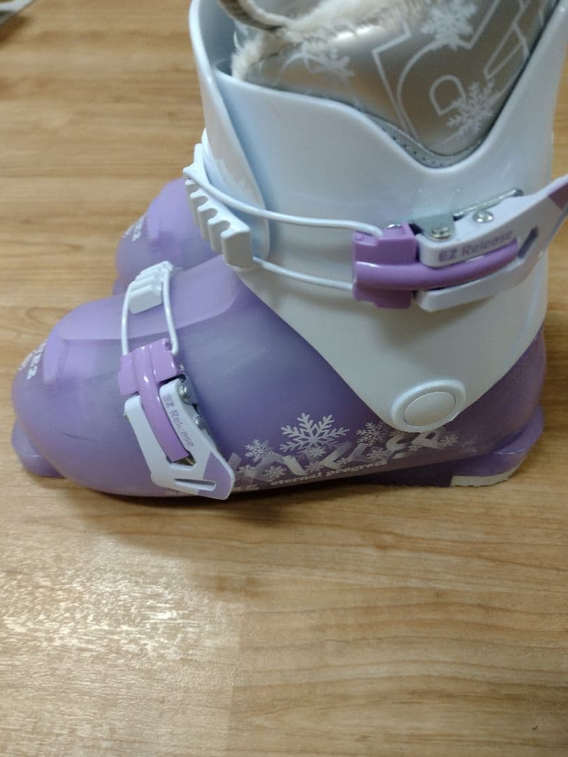 スキー板120cm＆ブーツ22cm ２点セット