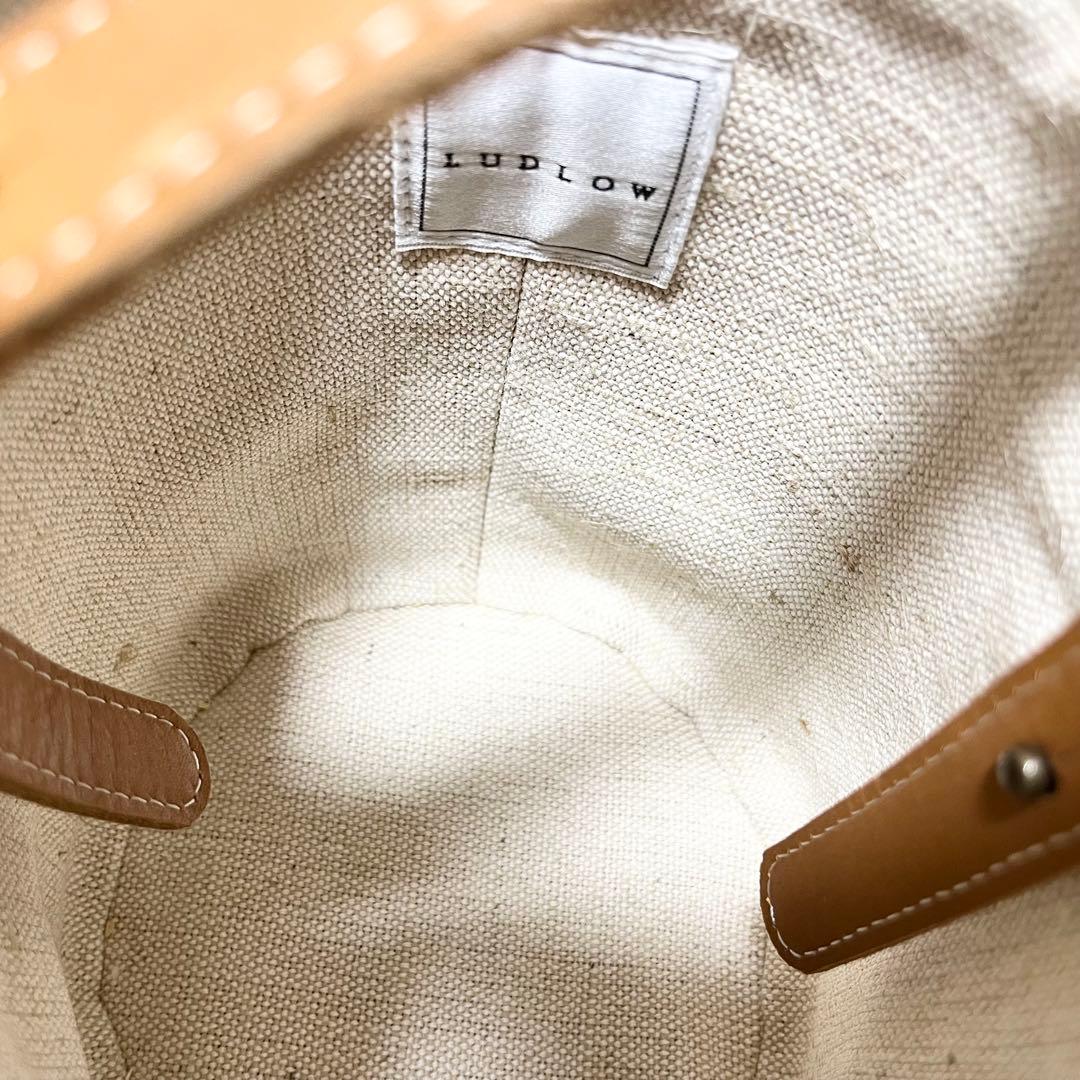 バッグ LUDLOW Ribbon basket