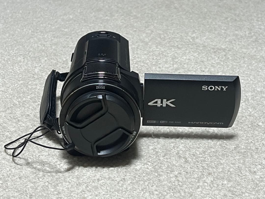 【SONY 4K ビデオカメラ FDR-AX45A】中古・動作確認済み