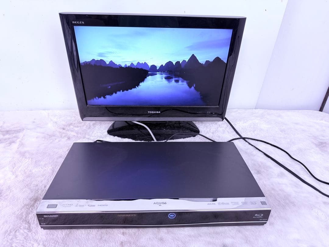 即視聴セット♪SHARP AQUOSブルーレイディスクレコーダー BD-W550