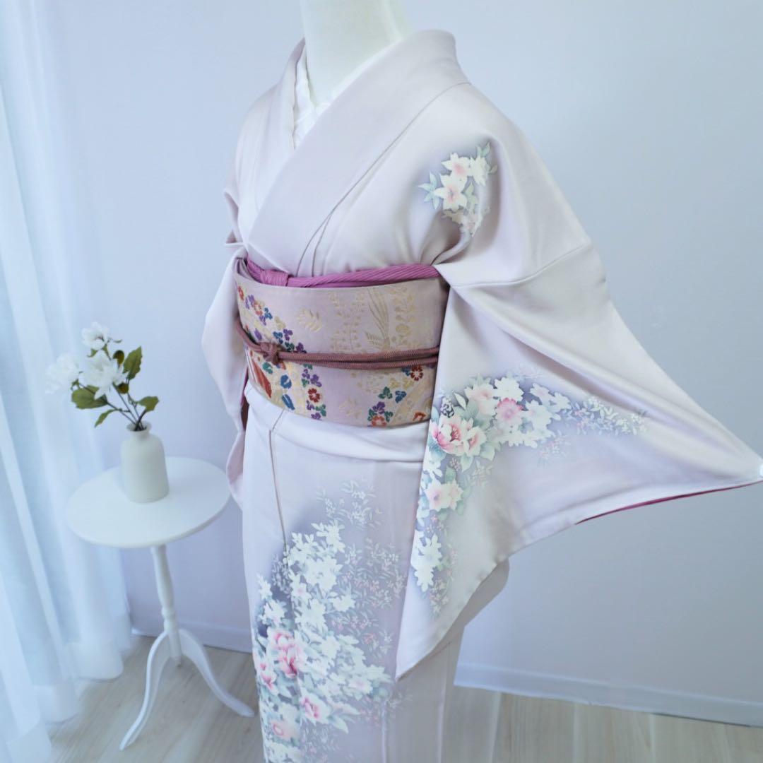 ピヨ品訪問着　4点フルセット 355D 七五三 お宮参り 卒業式　入学式