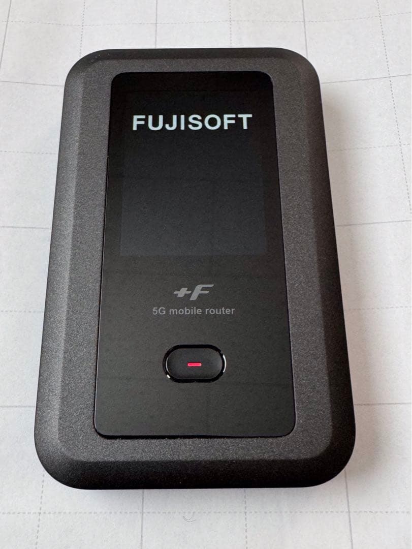 FUJI SOFT +F FS050W 5G モバイルWiFiルーター 動作良好