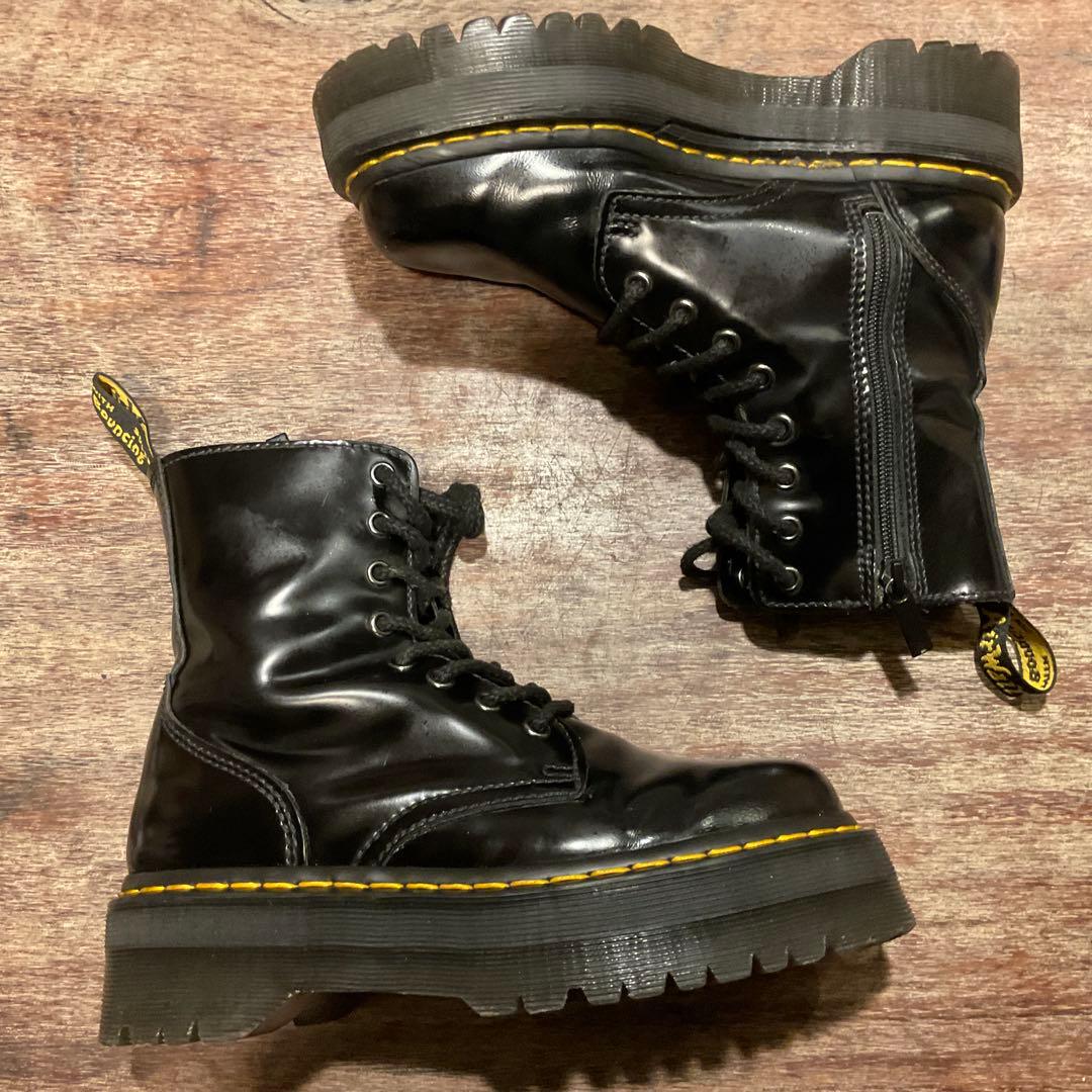 ドクターマーチン ジェイドン 厚底 8ホールブーツ JADON レディース
