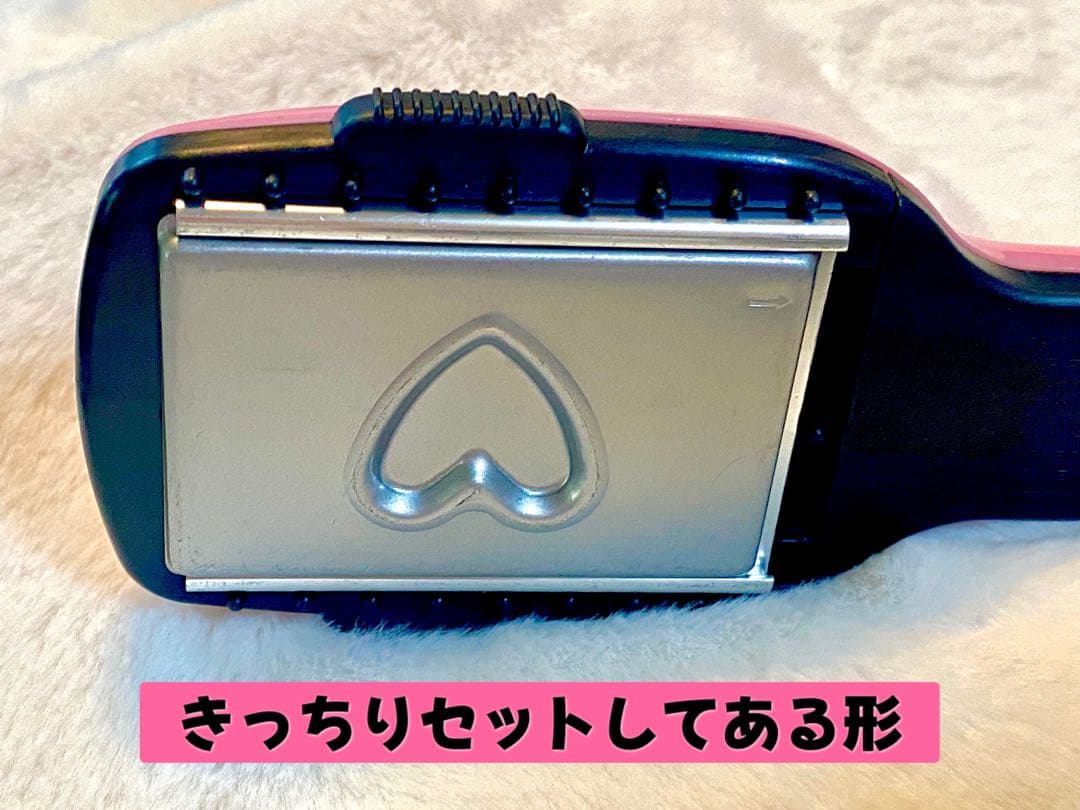 パワーパフガールズアイロン、 ストレートブラシ、めじるしアクセサリー　3点セット