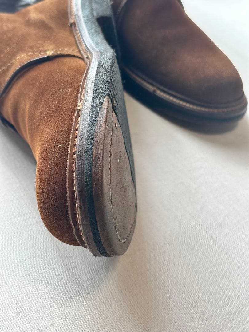 【美品良靴】ALDEN SUEDE CHUKKA BOOTS7D 13291