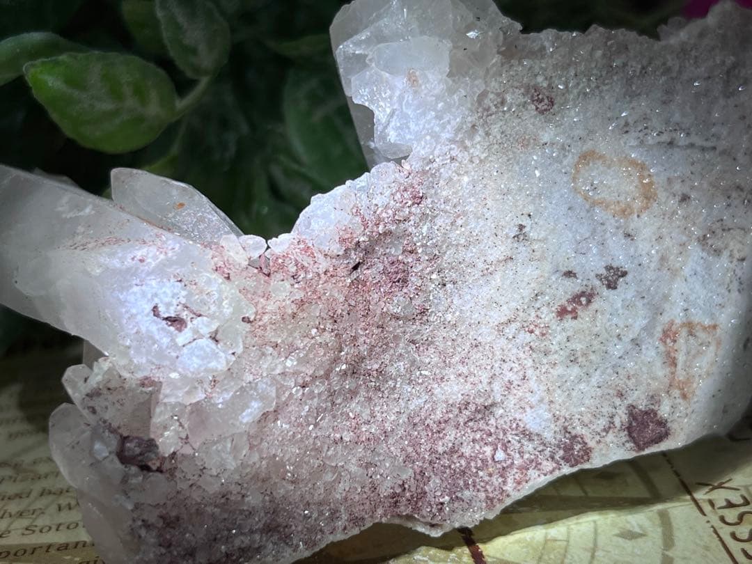 チャネリング✨　ヒマラヤ　マニカラン産　ピンク水晶  原石　ラフストーン