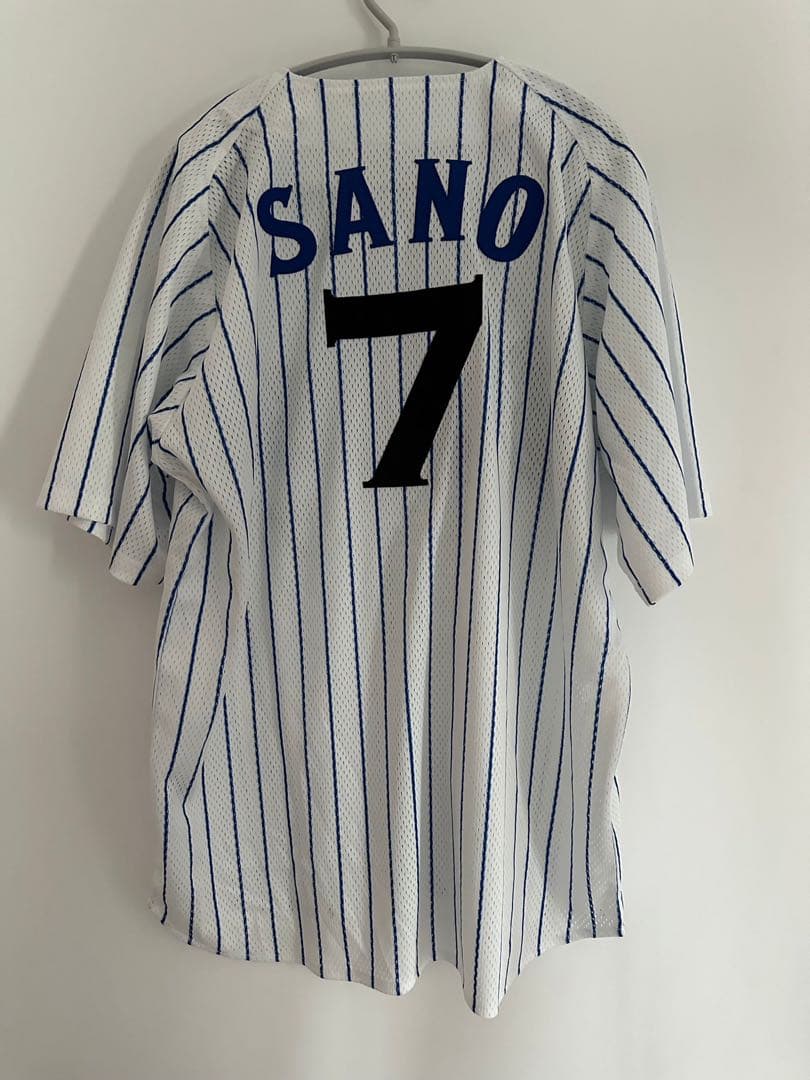 復刻横浜DeNAベイスターズ ユニフォームサイズL刺繍 佐野恵太