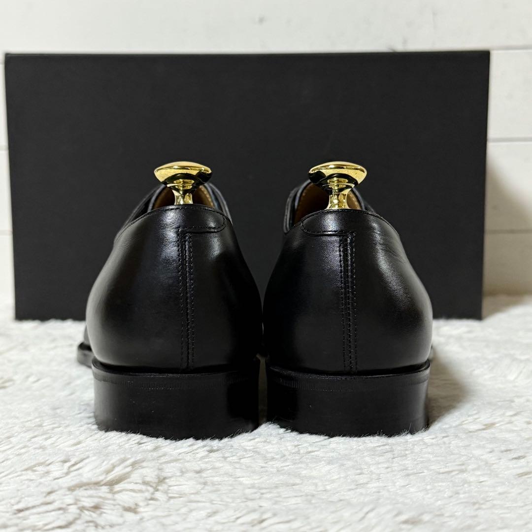 ⭐️極美品⭐️　三陽山長　友二郎　ビジネスシューズ　ブラック　Q7402