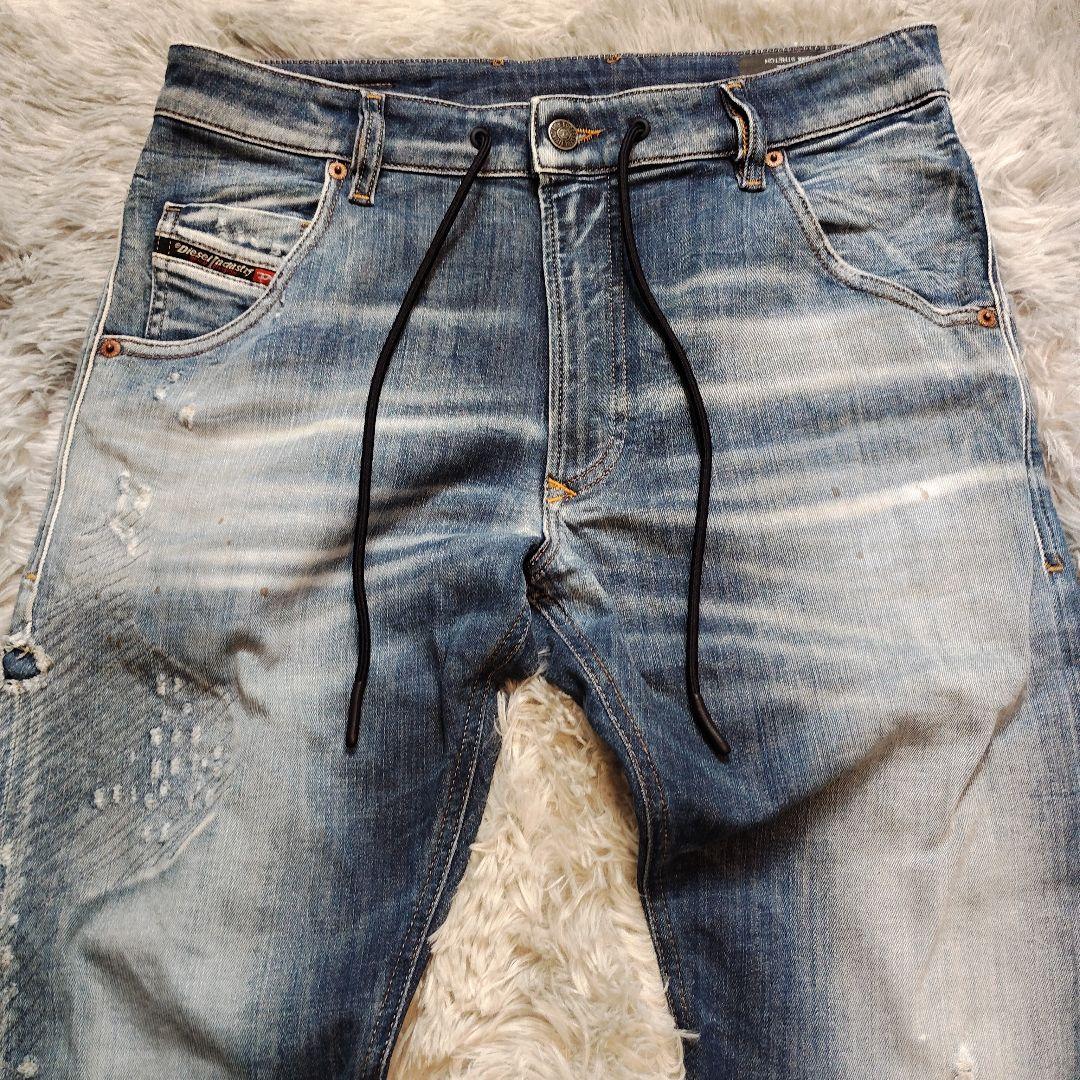 DIESEL ディーゼル KROOLEY JOGG W30 スウェットデニム