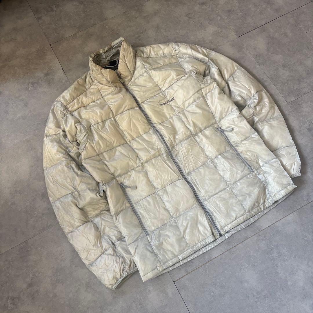 【即完カラー❗️】mont-bell スペリオダウン　　アイボリー　L