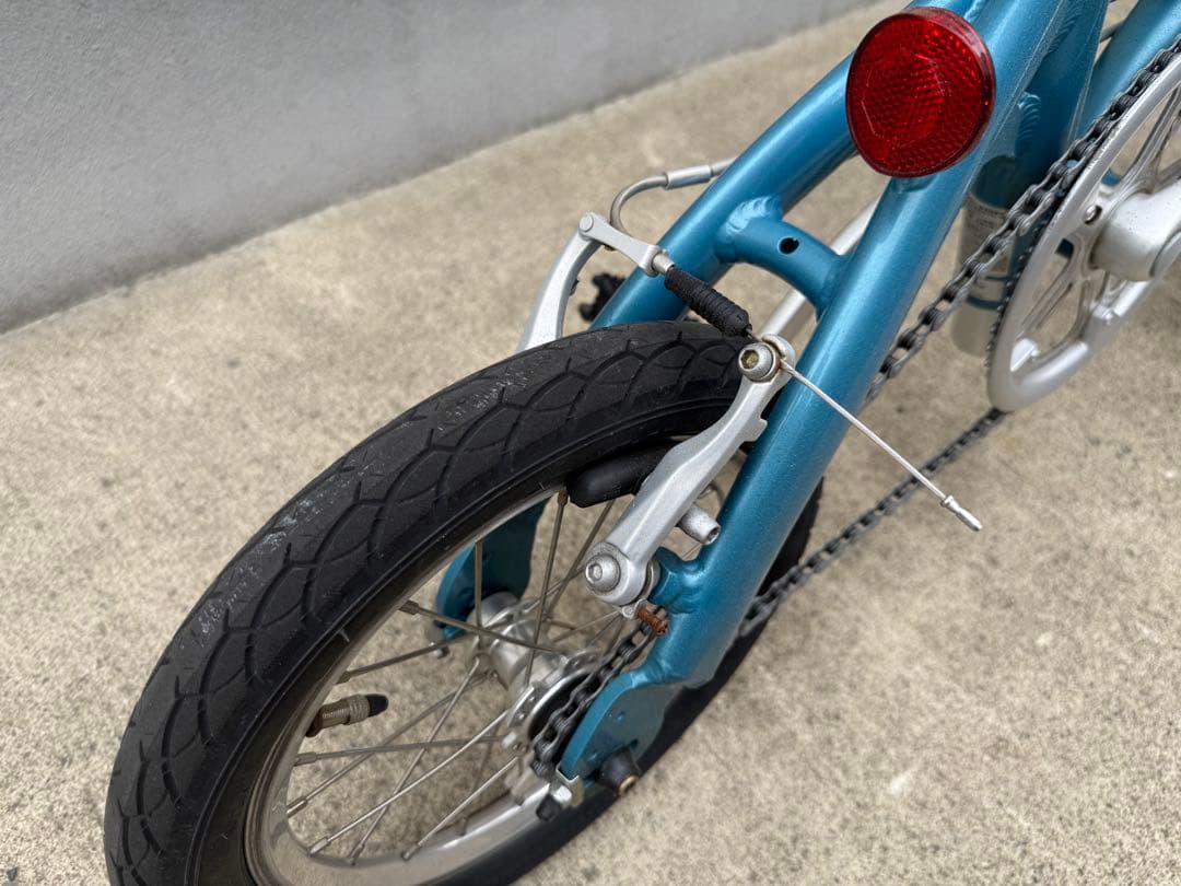 RENAULT 折りたたみ自転車 青　LIGHT8