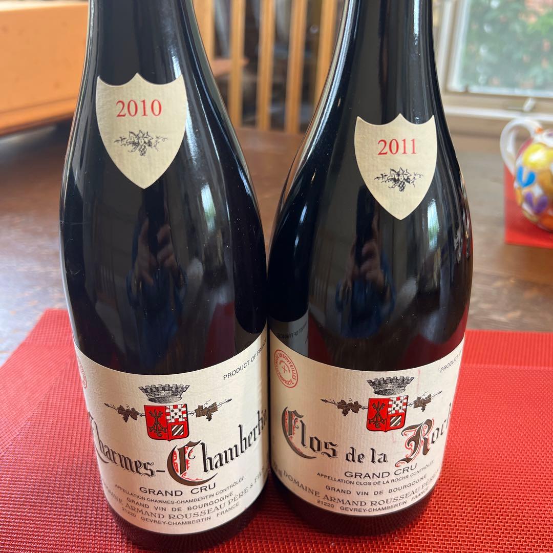 アルマンルソー la Roche 2011/Chambertin 2010