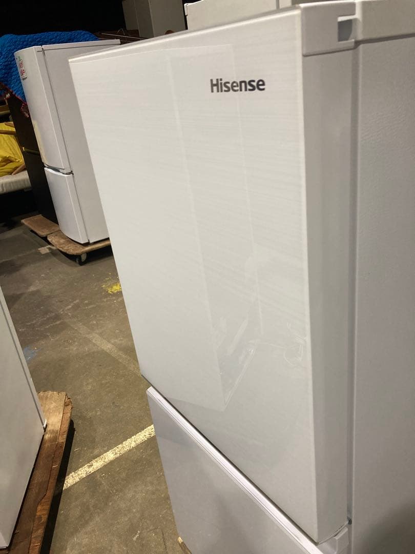 2022年製 ハイセンス 2ドア冷凍冷蔵庫 HR-G13C-W 135L