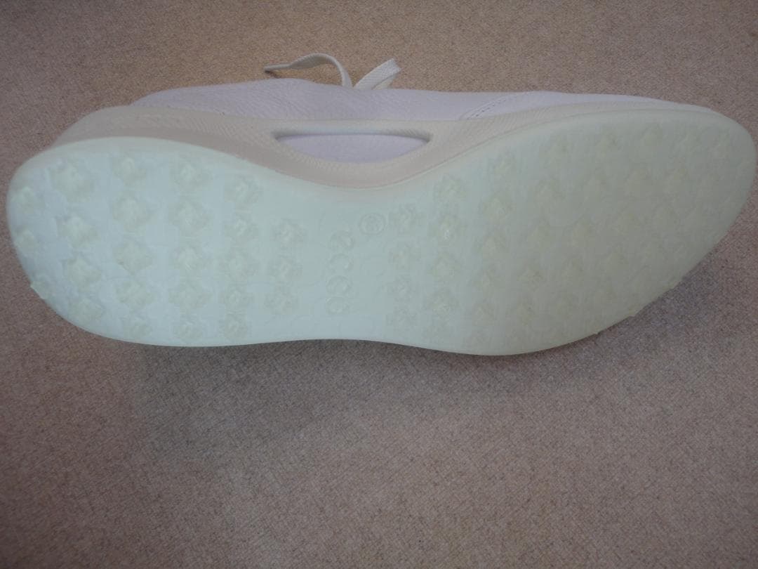 ECCO ホワイト ゴルフシューズ