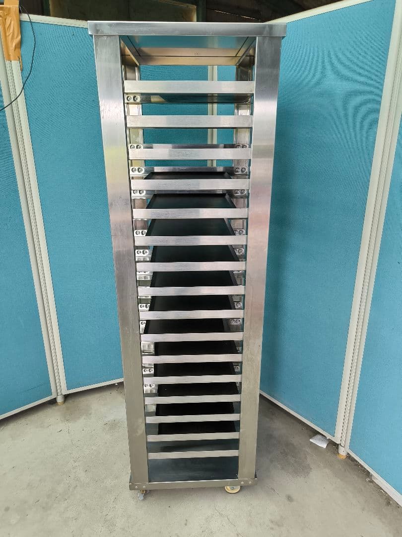 タニコー　シングルラック　ラックカート16枚差　TX-BR-460　天板15枚付