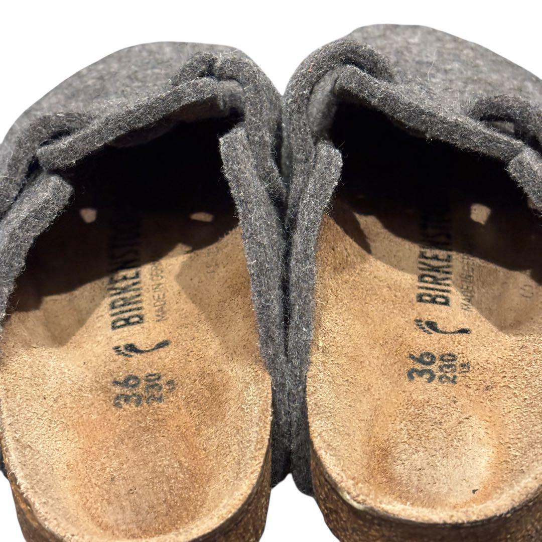 【美品】BIRKENSTOCK ビルケンシュトック　ボストン　カカオ　36